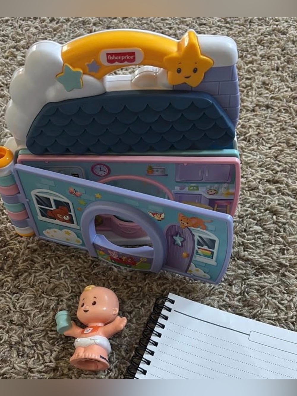 Fisher-Price Little People Baby's Day Story Set